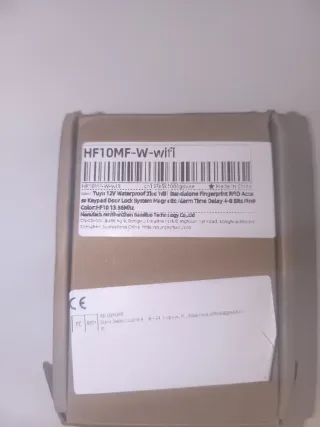 Control Acceso Huella WiFi Tuya Nuevo