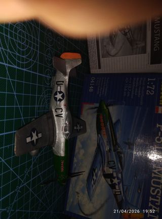 Maqueta Avión Revell P-51D Mustang 1:72