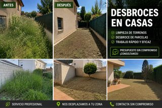 Jardinería, desbroces y mantenimiento