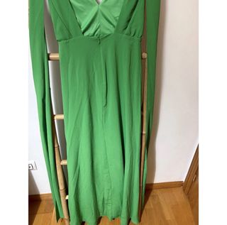 Vestido largo Lady Pipa verde