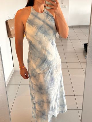 Vestido largo Zara Talla S