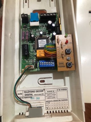Telefonillo Auta Portal Blanco