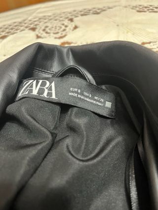 Blazer Zara nero doppio petto