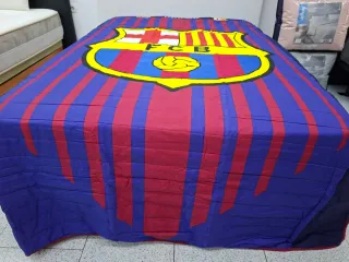 Colcha Bouti FC Barcelona Poliéster