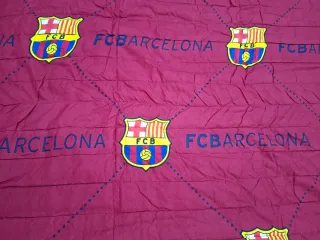 Colcha Bouti FC Barcelona Poliéster