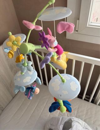 Móvil Cuna Winnie the Pooh Flores