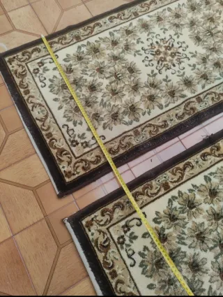 Par de alfombras decorativas vintage