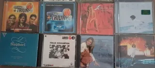 Lote 12 CDs, Raphael 30 Aniversario y 4 CDs más po