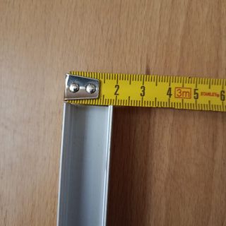 4 Perfiles de Aluminio para Tiras LED 1 metro