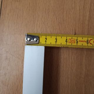 4 Perfiles de Aluminio para Tiras LED 1 metro