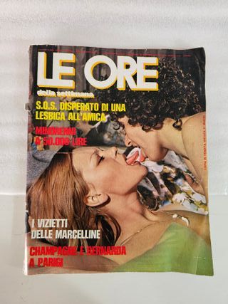 5 riviste anni '70 Le Ore della Settimana
