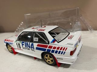 BMW M3 E30 1/18 FINA Rally