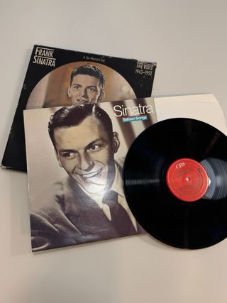 Caja 6 Vinilos Frank Sinatra The Voice 1943-1952