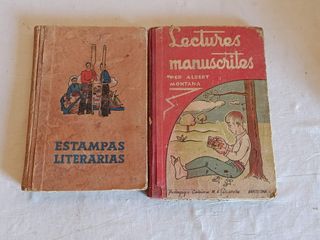Lote 8 Libri Scolastici Antichi