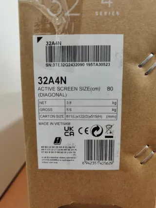 Smart TV Hisense 32 A4