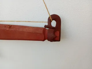 Yugo-Tiro antiguo de madera. VER FOTOS