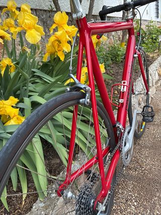 Bicicleta Cannondale CAAD3 Talla L Roja