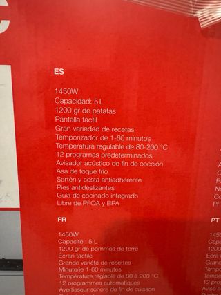 Air Fryer Solac 5L