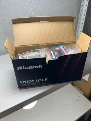 Caja de cartuchos de tinta con 15 unidades Hicorch