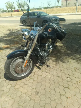 Harley Fat Boy 2007 Negra ITV Pasada