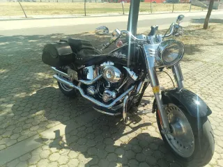 Harley Fat Boy 2007 Negra ITV Pasada