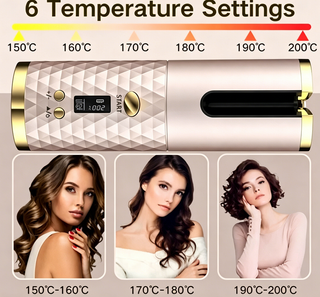 SIN ABRIR Rizadora de Pelo Automática 25W