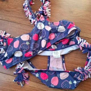 Bikinis niña 11-12 años fresas y piñas