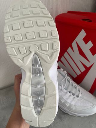 Nike Air Max 95 Triple White Talla 43