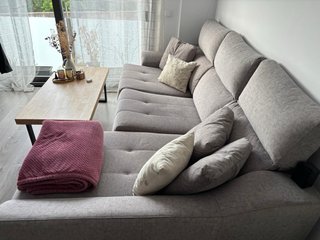 Sofá Chaiselongue gris