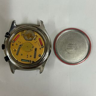 Orologio Gucci Cronografo Uomo Argento Blu