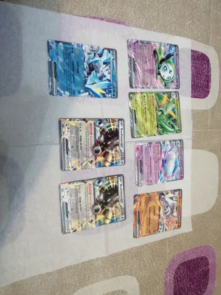 Cartas Pokémon EX Kyurem, Reshiram, etc.