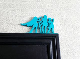 Decoración K-POP para puerta