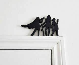 Decoración K-POP para puerta