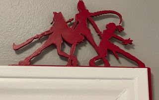 Decoración K-POP para puerta