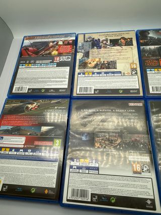 Lote 6 Juegos PS4: Battlefield, Soulcalibur, Divis