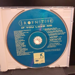 CD Single Brownstone - If You Love Me (Remixes)
