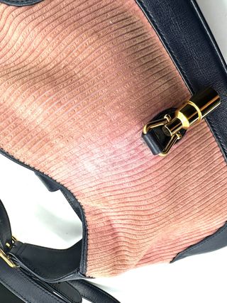 Bolso Gucci Jackie 1961 Pequeño Rosa/Negro