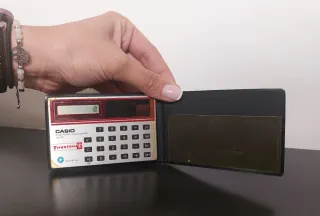 Antigua Calculadora Solar - Casio SL-701 - 1980C.
