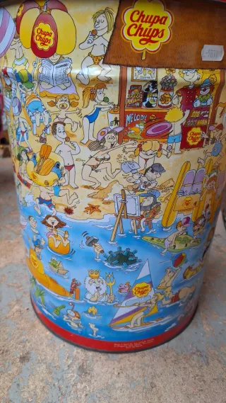 Bote Chapa Chupa Chups Vintage