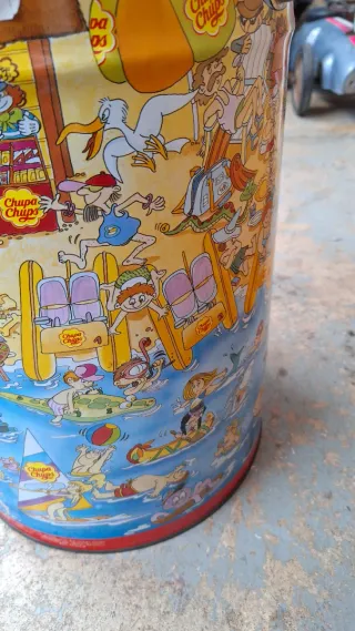 Bote Chapa Chupa Chups Vintage
