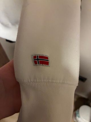 Sudadera Geographical Norway blanca