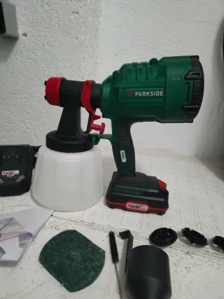 Pistola Pintura Parkside X20V Team