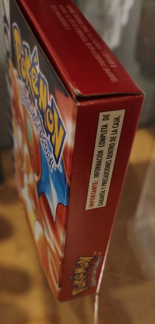 Pokemon Rojo GAMEBOY PAL España