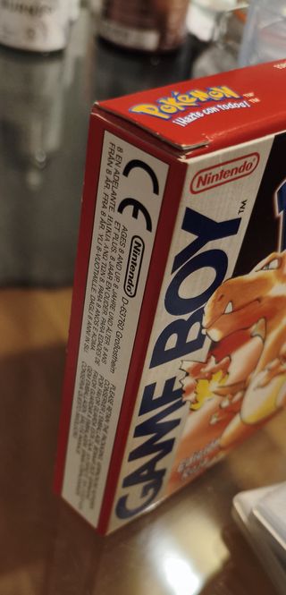 Pokemon Rojo GAMEBOY PAL España