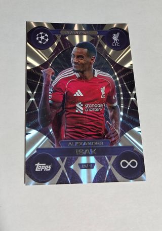 Alexander Isak Infinity Match Attax Extra 25-26