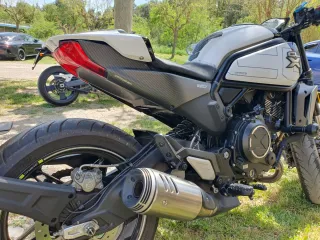 CFMOTO 700 CL-X SPORT Blanca/Amarilla