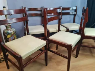 Pack 6 Sillas Diseño Nórdico Mid-Century