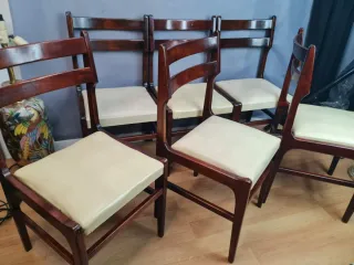 Pack 6 Sillas Diseño Nórdico Mid-Century