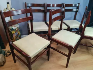 Pack 6 Sillas Diseño Nórdico Mid-Century