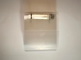 Clasificador de CDs transparente